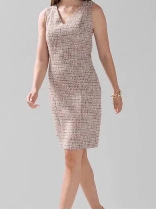 White House Black Market Dresses & Skirts - NWT White House Black Market Tweed Sheath Dress Size 6P